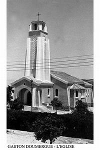 GASTON DOUMERGUE - L'EGLISE